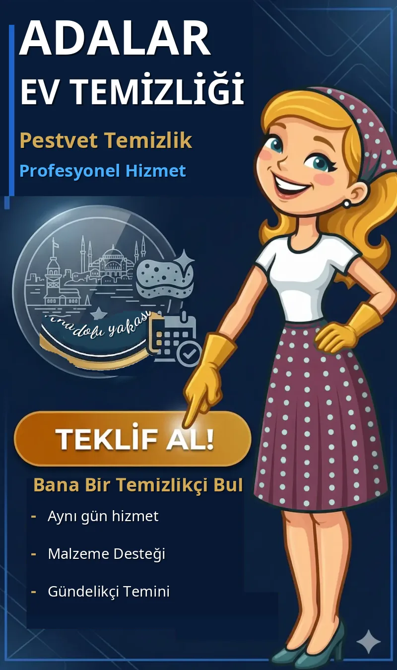 Adalar Ev Temizliği - Pestvet Temizlik