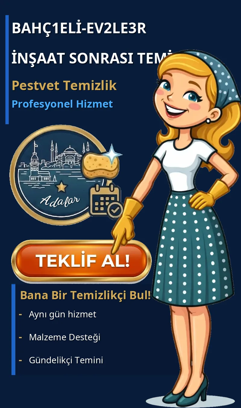 Bahç1eli-ev2le3r İnşaat Sonrası Temizlik - Pestvet Temizlik